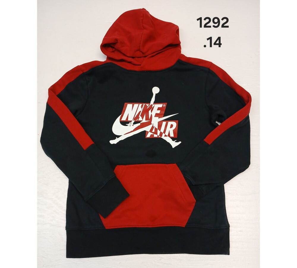 NIKE AIR Jordan (Y. Large) Pouch Pocket Pullover Hoodie